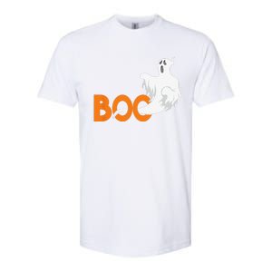 Buh Ghost Scary Halloween Sweet Or Treat Gift Softstyle CVC T-Shirt