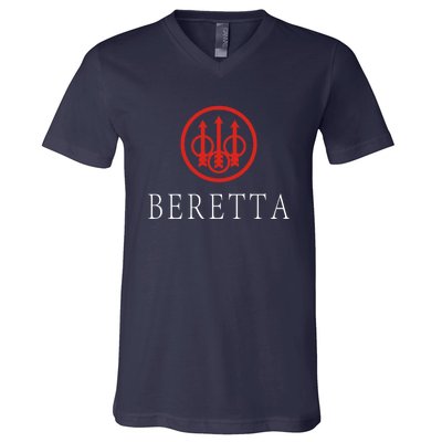 Beretta Gun Sniper Riffle Firearms V-Neck T-Shirt