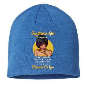 Birthday Gift Sagittarius Zodiac Cool Gift Sustainable Beanie