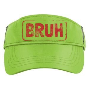 Bruh Gamer Slang Meme Design Gift Adult Drive Performance Visor