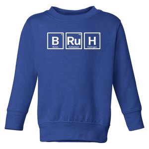 Bruh Gamer Slang Meme Design Gift Toddler Sweatshirt