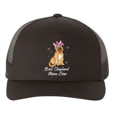 Best German Shepherd Mom Ever Yupoong Adult 5-Panel Trucker Hat