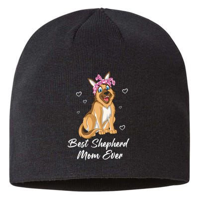 Best German Shepherd Mom Ever Sustainable Beanie