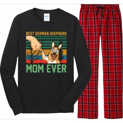 Best German Shepherd Mom Ever Long Sleeve Pajama Set