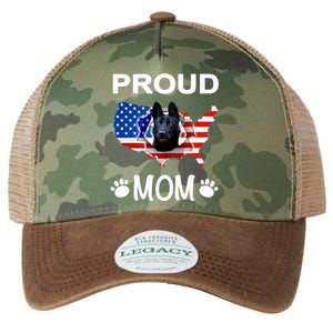 Black Ger Shepherd SchäFerhund Proud Patriot Mom Meaningful Gift Legacy Tie Dye Trucker Hat