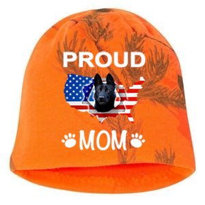 Black Ger Shepherd SchäFerhund Proud Patriot Mom Meaningful Gift Kati - Camo Knit Beanie