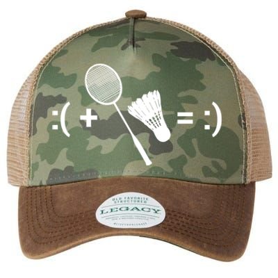 Badminton Game Shuttlecock Sport Badminton Gift Legacy Tie Dye Trucker Hat