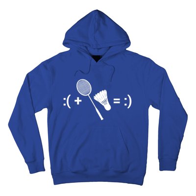 Badminton Game Shuttlecock Sport Badminton Gift Hoodie