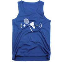 Badminton Game Shuttlecock Sport Badminton Gift Tank Top