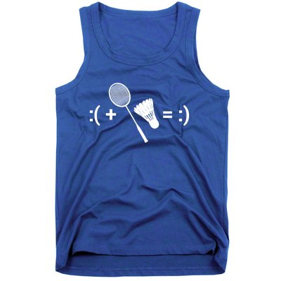 Badminton Game Shuttlecock Sport Badminton Gift Tank Top