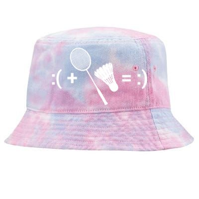 Badminton Game Shuttlecock Sport Badminton Gift Tie-Dyed Bucket Hat