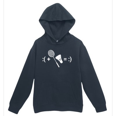 Badminton Game Shuttlecock Sport Badminton Gift Urban Pullover Hoodie