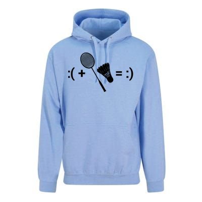 Badminton Game Shuttlecock Sport Badminton Gift Unisex Surf Hoodie