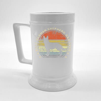 Best German Shepherd Dad Ever Daddy Gifts Dog Lover Owner Beer Stein