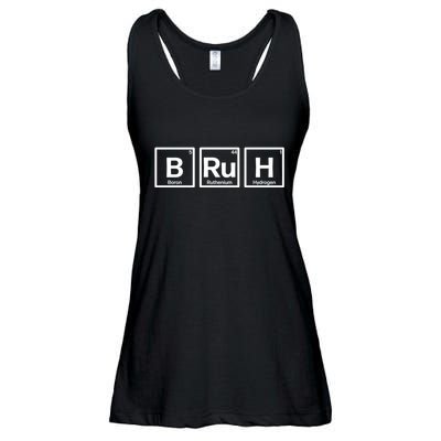 Bruh Gamer Slang Meme Design Ladies Essential Flowy Tank