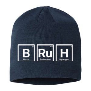 Bruh Gamer Slang Meme Design Sustainable Beanie