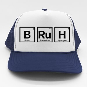 Bruh Gamer Slang Meme Design Trucker Hat