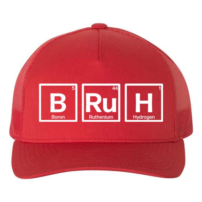 Bruh Gamer Slang Meme Design Yupoong Adult 5-Panel Trucker Hat