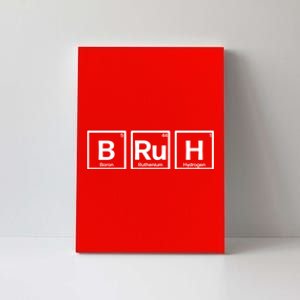 Bruh Gamer Slang Meme Design Canvas