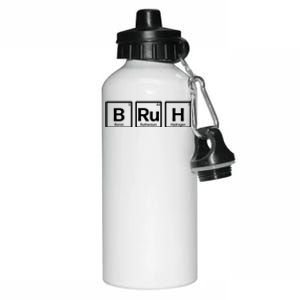 Bruh Gamer Slang Meme Design Aluminum Water Bottle