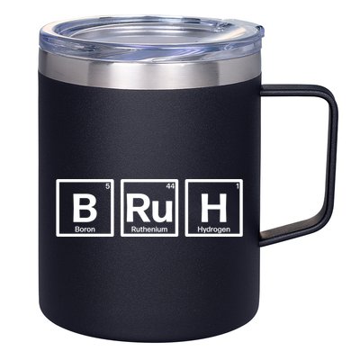 Bruh Gamer Slang Meme Design Gift 12oz Stainless Steel Coffee Mug
