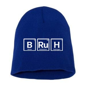 Bruh Gamer Slang Meme Design Gift Short Acrylic Beanie