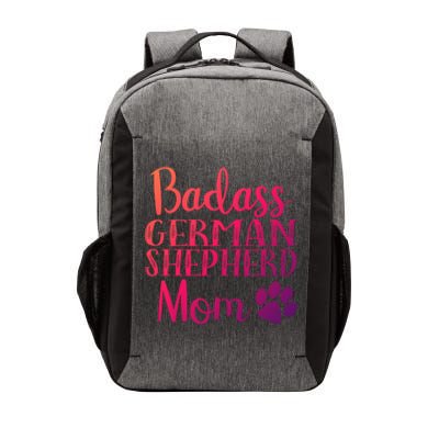 Badass Ger Shepherd Mom Funny Dog Cute Owners Gift Vector Backpack