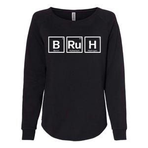 Bruh Gamer Slang Meme Design Womens California Wash Sweatshirt