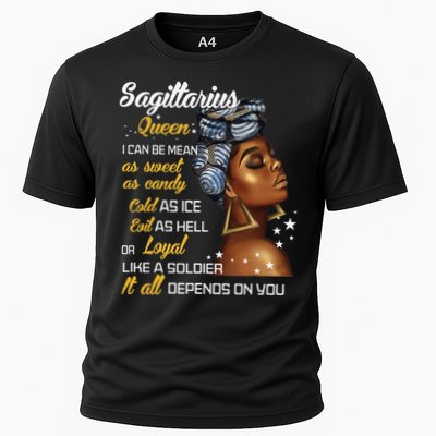 Birthday Gift Sagittarius Queen November or December Wo Performance Shirt