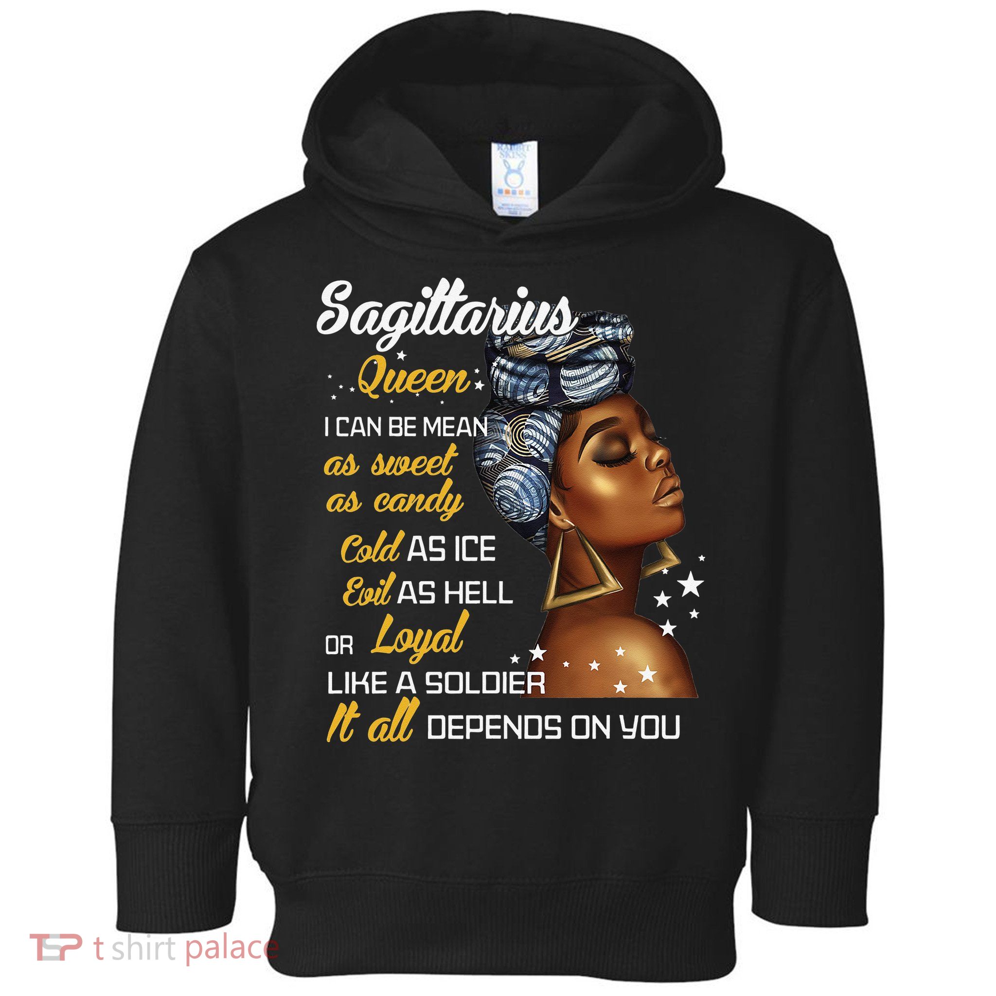 Birthday Gift Sagittarius Queen November or December Wo Toddler Hoodie