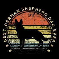 Best German Shepherd Dad Ever Daddy Gifts Dog Lover Owner Drawstring Bag