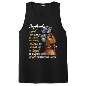 Birthday Gift September Virgo Libra Funny Gift PosiCharge Competitor Tank