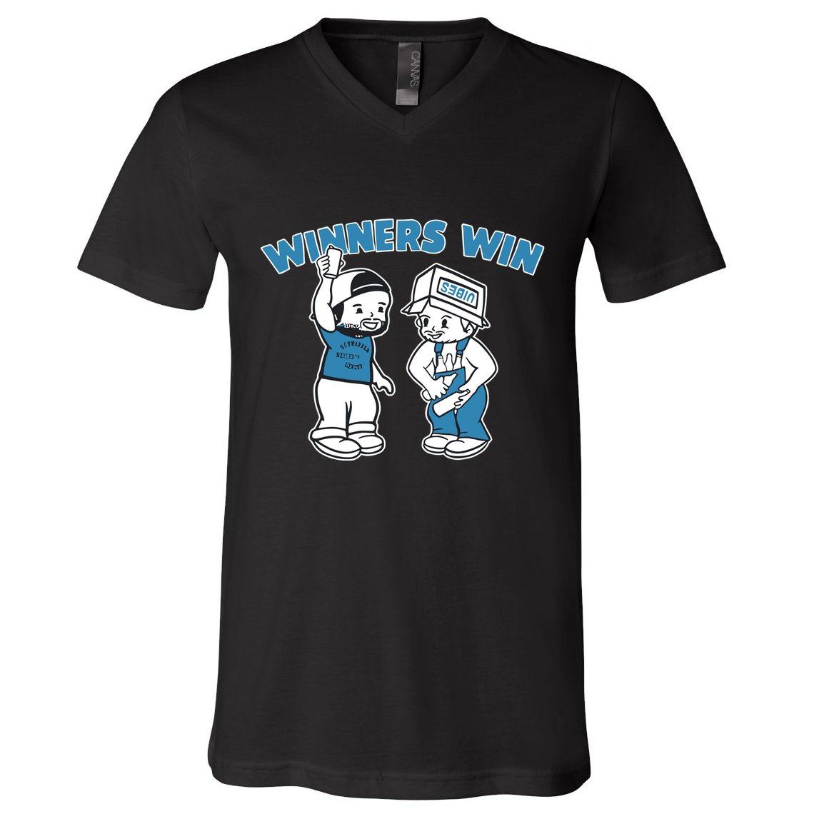 Breakingt Garrett Stubbs And Kyle Schwarber Winners Win V-Neck T-Shirt