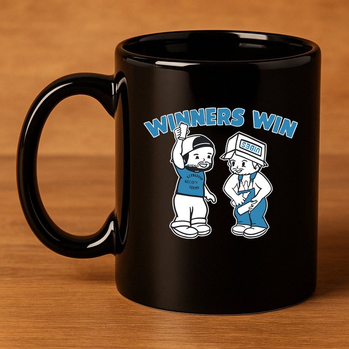 Breakingt Garrett Stubbs And Kyle Schwarber Winners Win 11oz C Handle Ceramic Mug