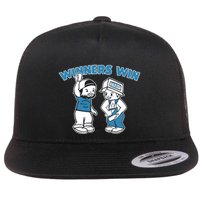 Breakingt Garrett Stubbs And Kyle Schwarber Winners Win Flat Bill Trucker Hat