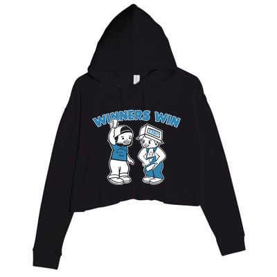 Breakingt Garrett Stubbs And Kyle Schwarber Winners Win Crop Fleece Hoodie