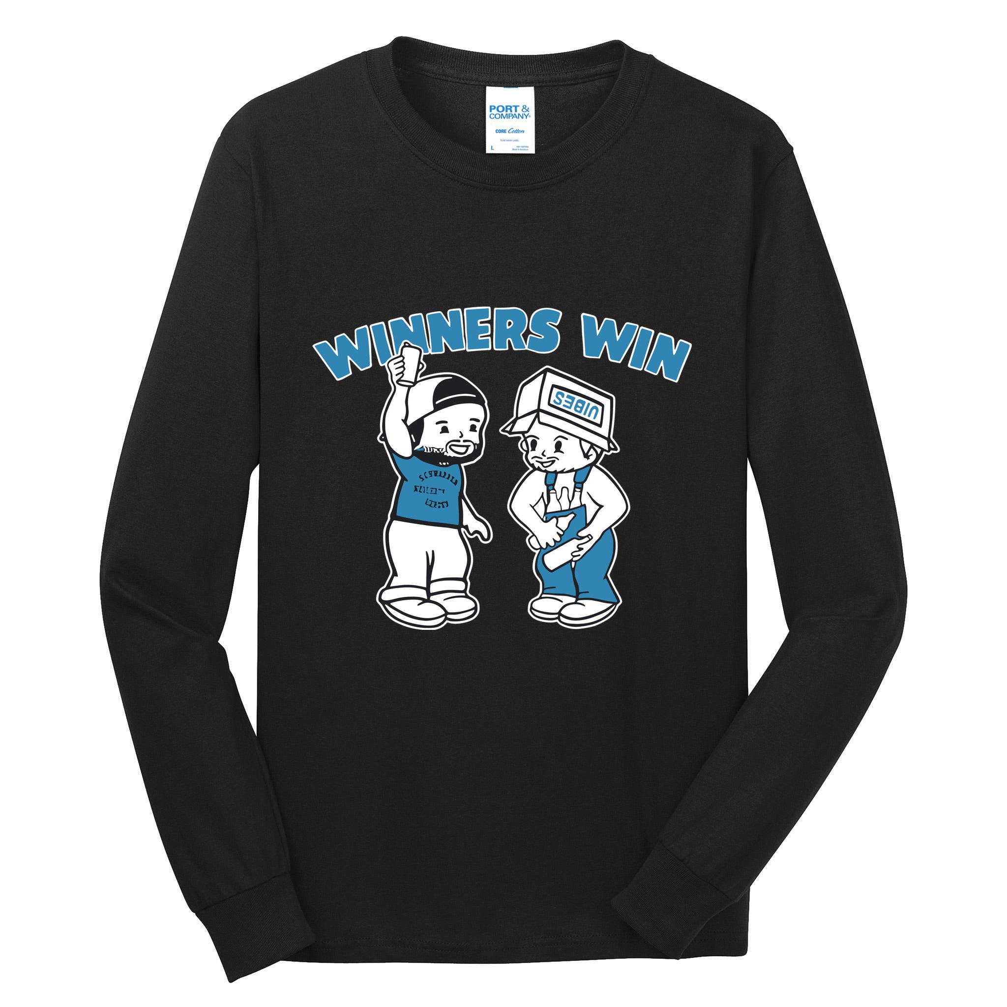 Breakingt Garrett Stubbs And Kyle Schwarber Winners Win Tall Long Sleeve T-Shirt