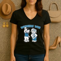 Breakingt Garrett Stubbs And Kyle Schwarber Winners Win Women's V-Neck T-Shirt