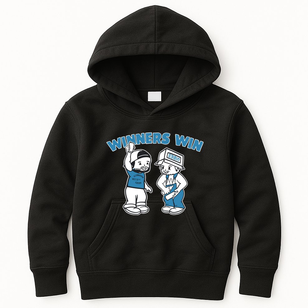 Breakingt Garrett Stubbs And Kyle Schwarber Winners Win Kids Hoodie