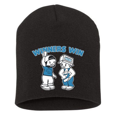 Breakingt Garrett Stubbs And Kyle Schwarber Winners Win Short Acrylic Beanie