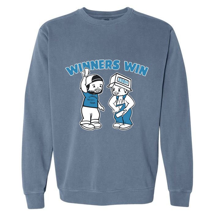 Breakingt Garrett Stubbs And Kyle Schwarber Winners Win Garment-Dyed Sweatshirt