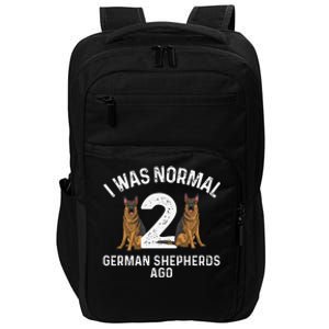 Best German Shepherd Art Dog German Shepherd Lover Impact Tech Backpack