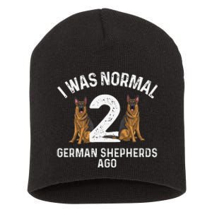 Best German Shepherd Art Dog German Shepherd Lover Short Acrylic Beanie