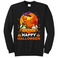 Boo Ghost Scary Pumpkin Moon Witch Rooster Halloween Sweatshirt