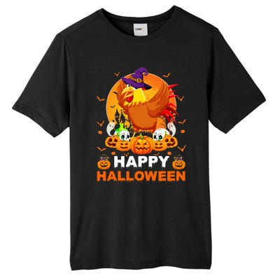 Boo Ghost Scary Pumpkin Moon Witch Rooster Halloween Tall Fusion ChromaSoft Performance T-Shirt