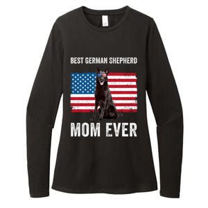 Best German Shepherd Mom Ever 4th Of July Gsd Mom Womens CVC Long Sleeve Shirt