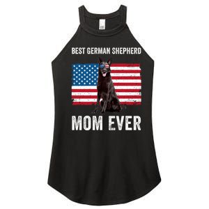 Best German Shepherd Mom Ever 4th Of July Gsd Mom Women's Perfect Tri Rocker Tank