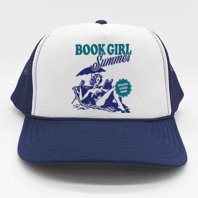 Book Girl Summer Trucker Hat