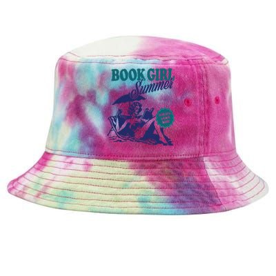 Book Girl Summer Tie-Dyed Bucket Hat