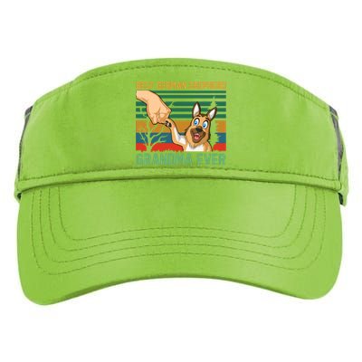 Best German Shepherd Grandma Ever Adult Drive Performance Visor